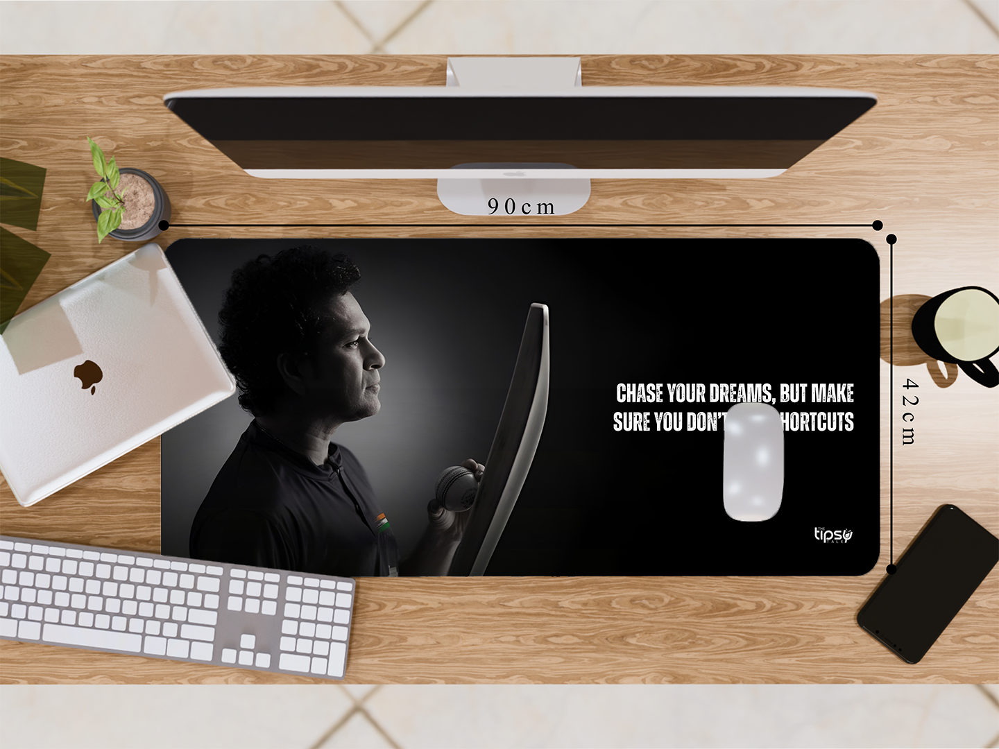 "SACHIN: THE GOD OF CRICKET" Gaming Mousepad- Elevate Your Gaming Experience
