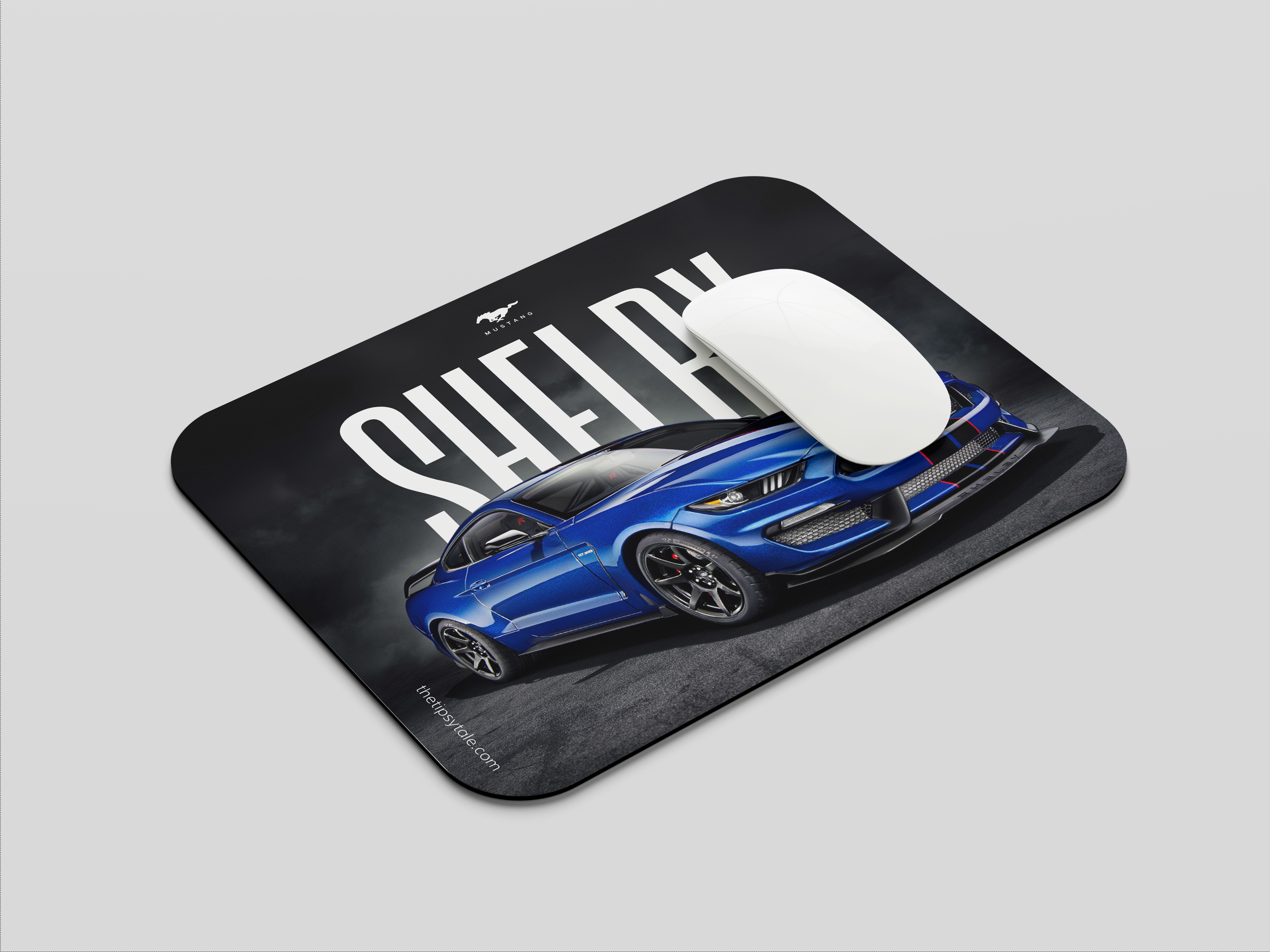 "FORD MUSTANG - TRACK BEAST" Mousepad Enhance Your Workspace with Style