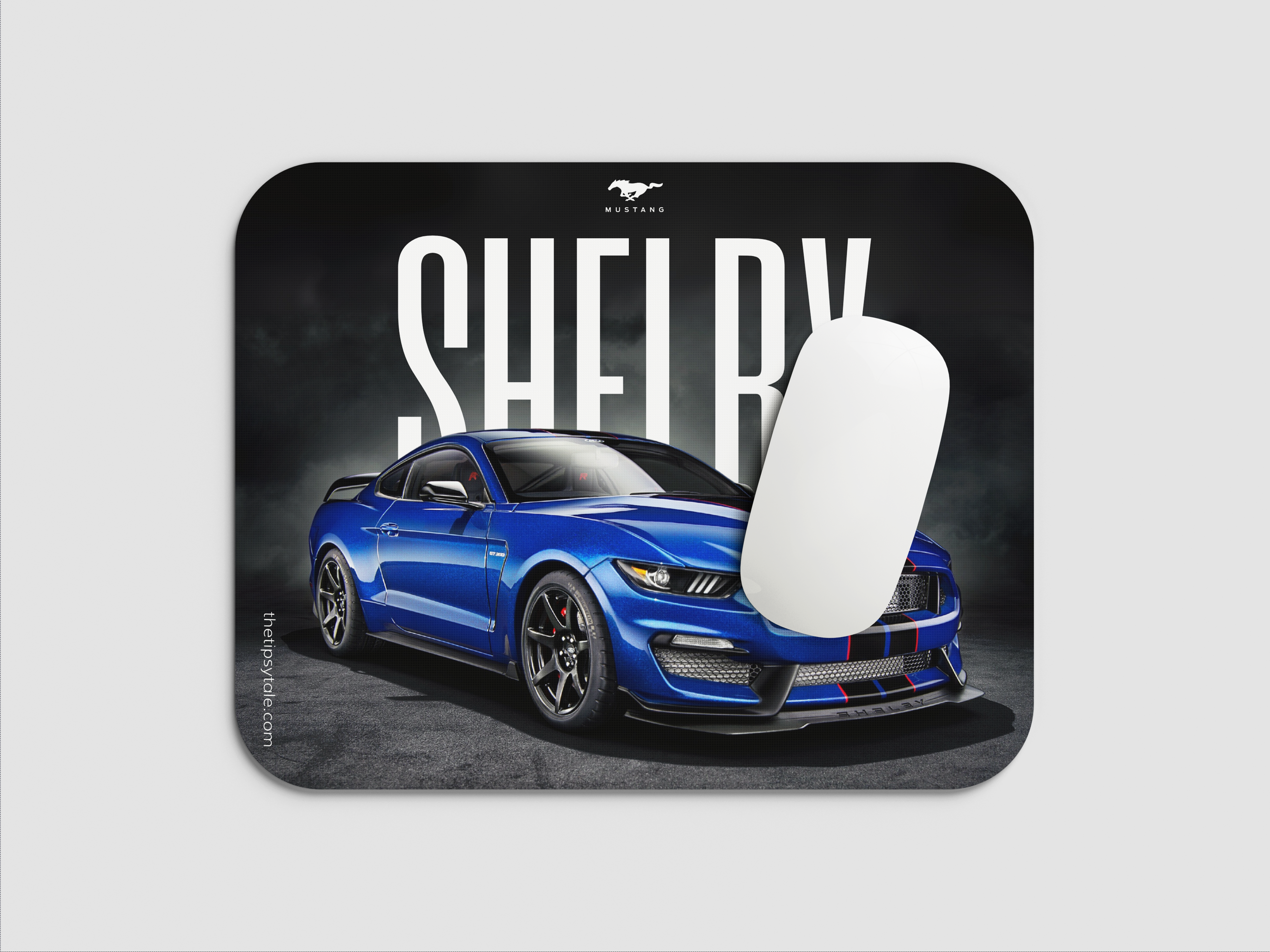 "FORD MUSTANG - TRACK BEAST" Mousepad Enhance Your Workspace with Style