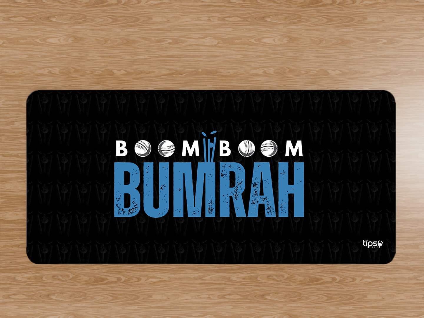 "BOOM BOOM BUMRAH" Gaming Mousepad- Elevate Your Gaming Experience