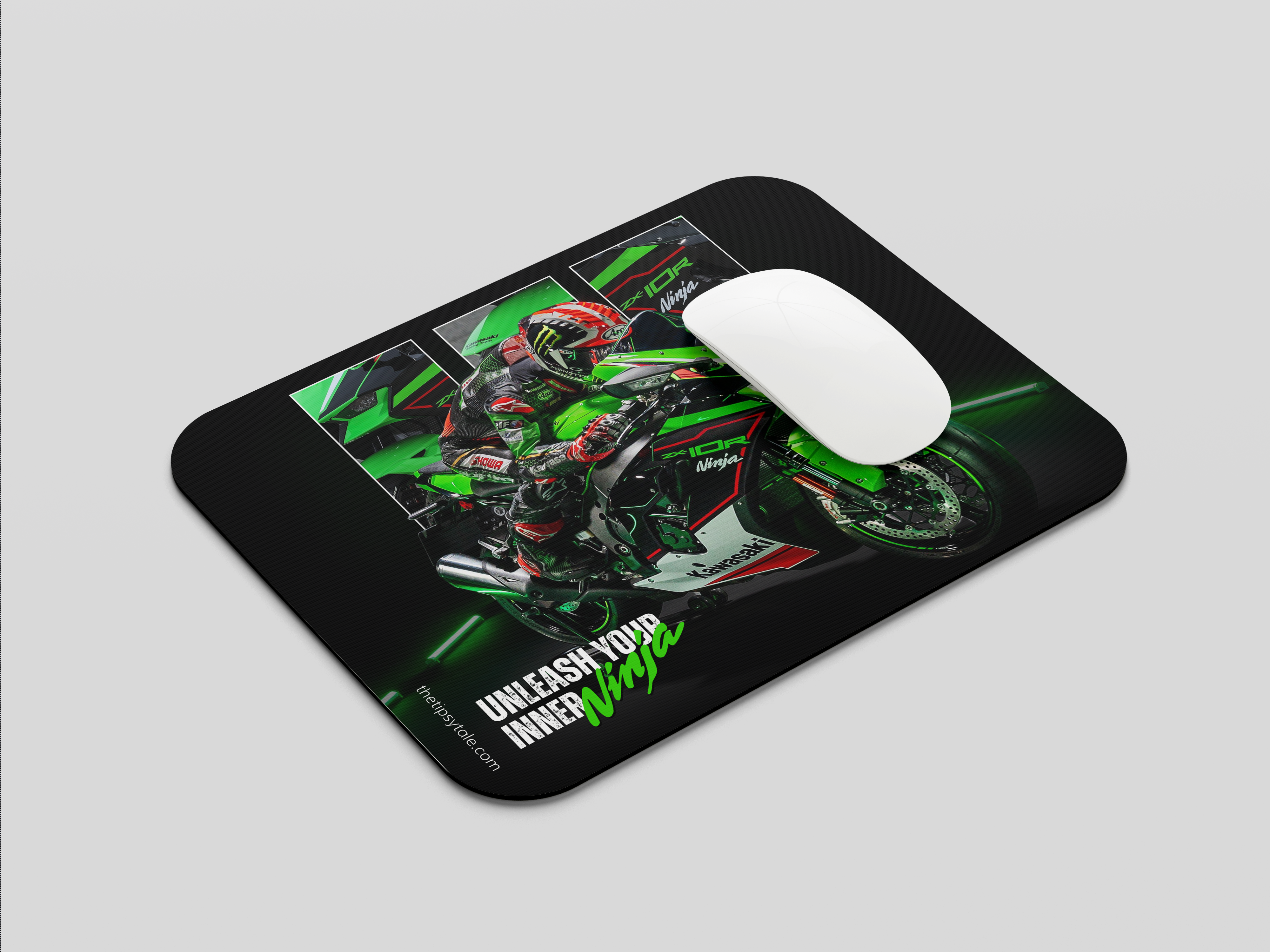 "UNLEASH YOUR INNER NINJA" Mousepad Enhance Your Workspace with Style