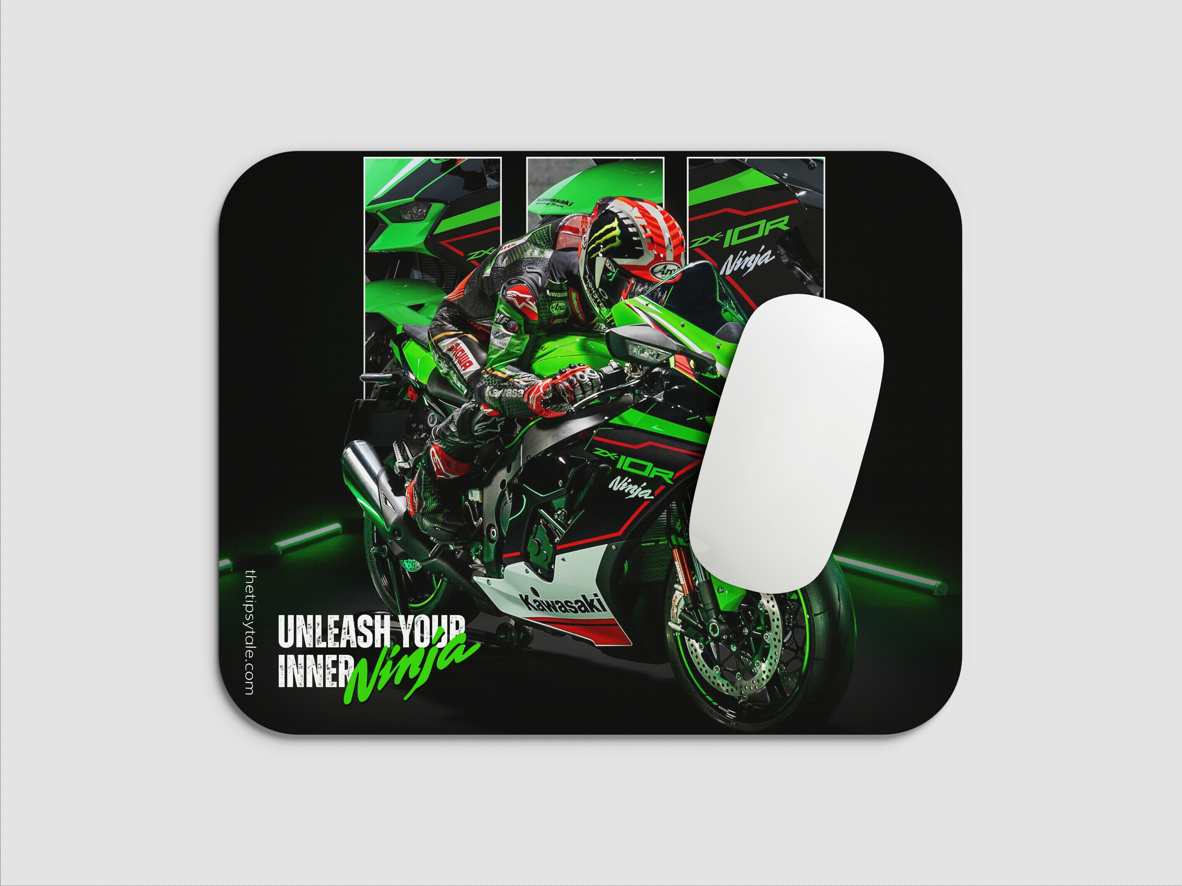 "UNLEASH YOUR INNER NINJA" Mousepad Enhance Your Workspace with Style