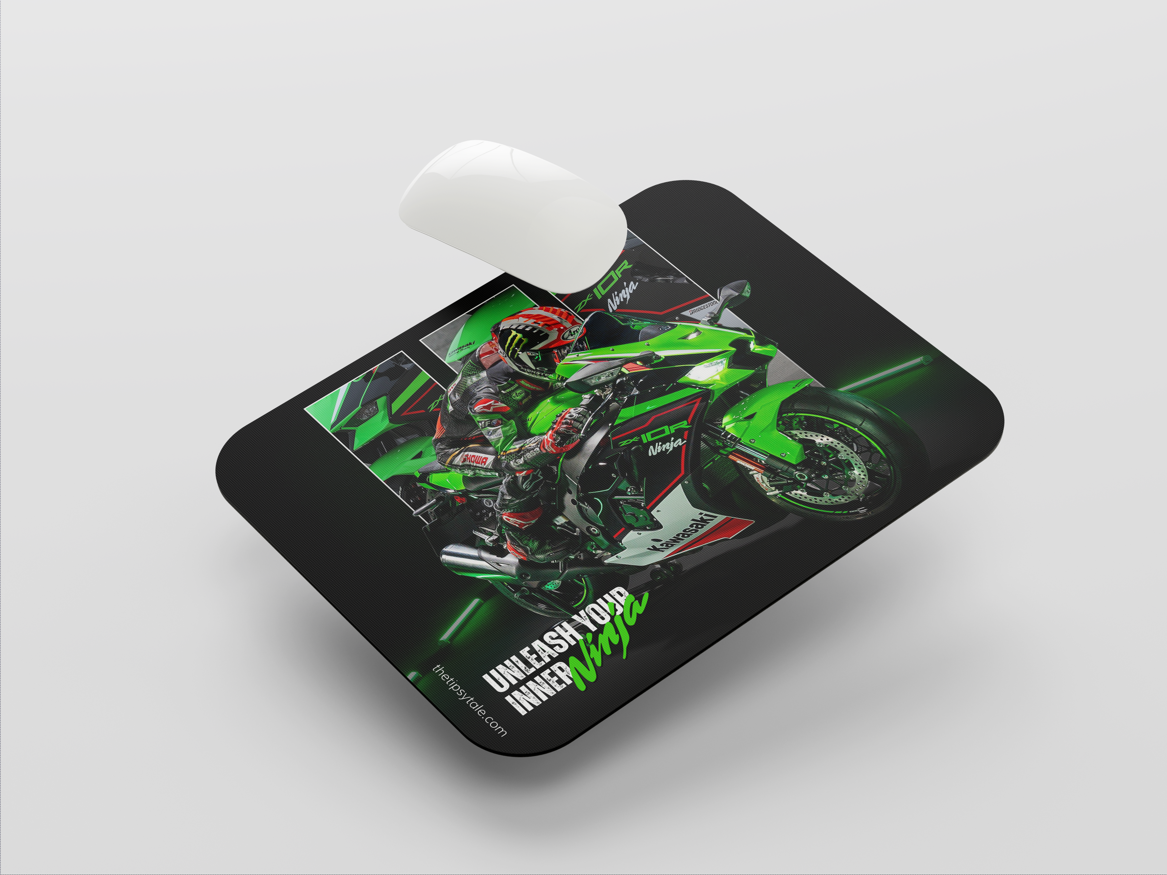 "UNLEASH YOUR INNER NINJA" Mousepad Enhance Your Workspace with Style
