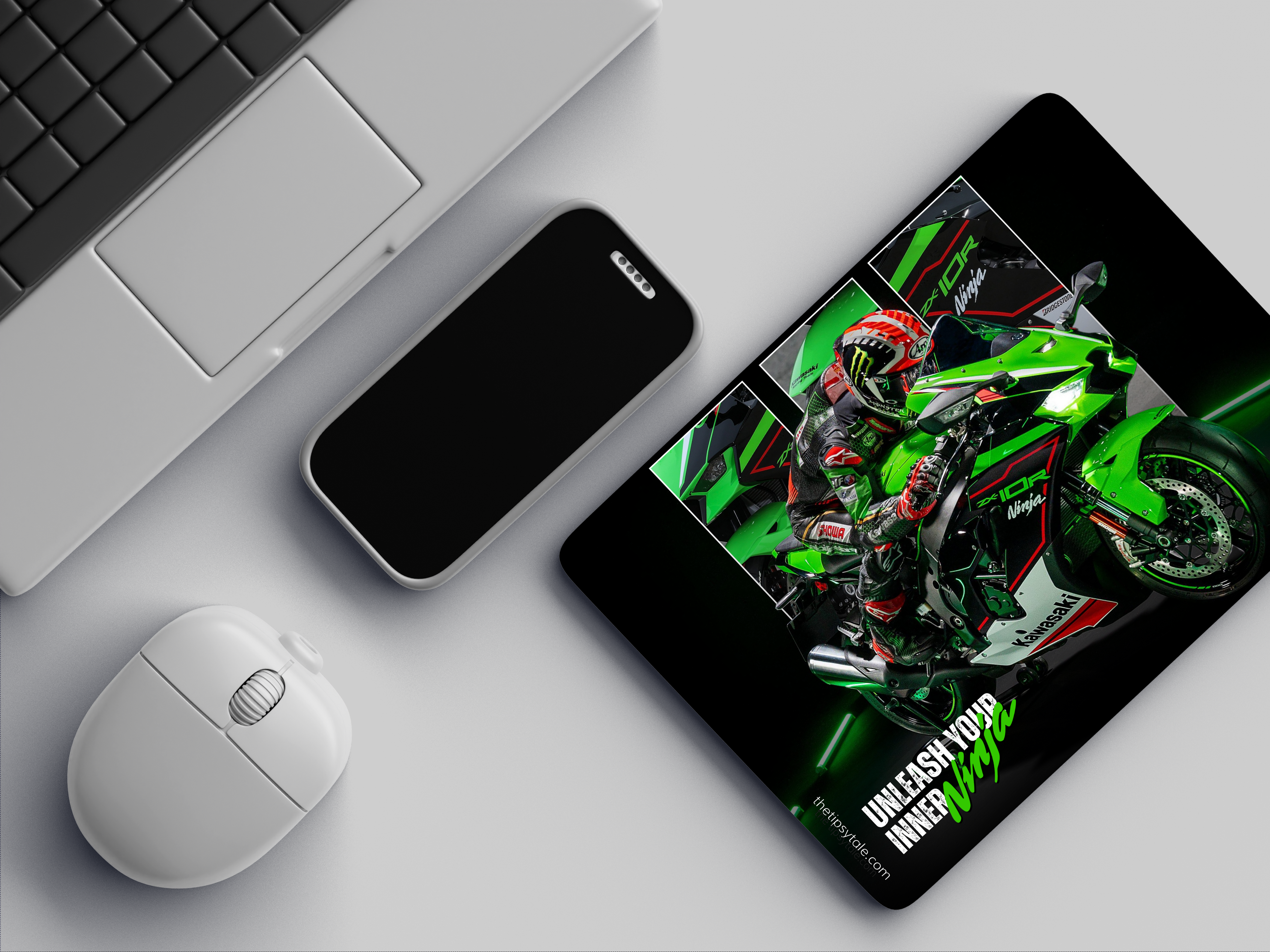 "UNLEASH YOUR INNER NINJA" Mousepad Enhance Your Workspace with Style