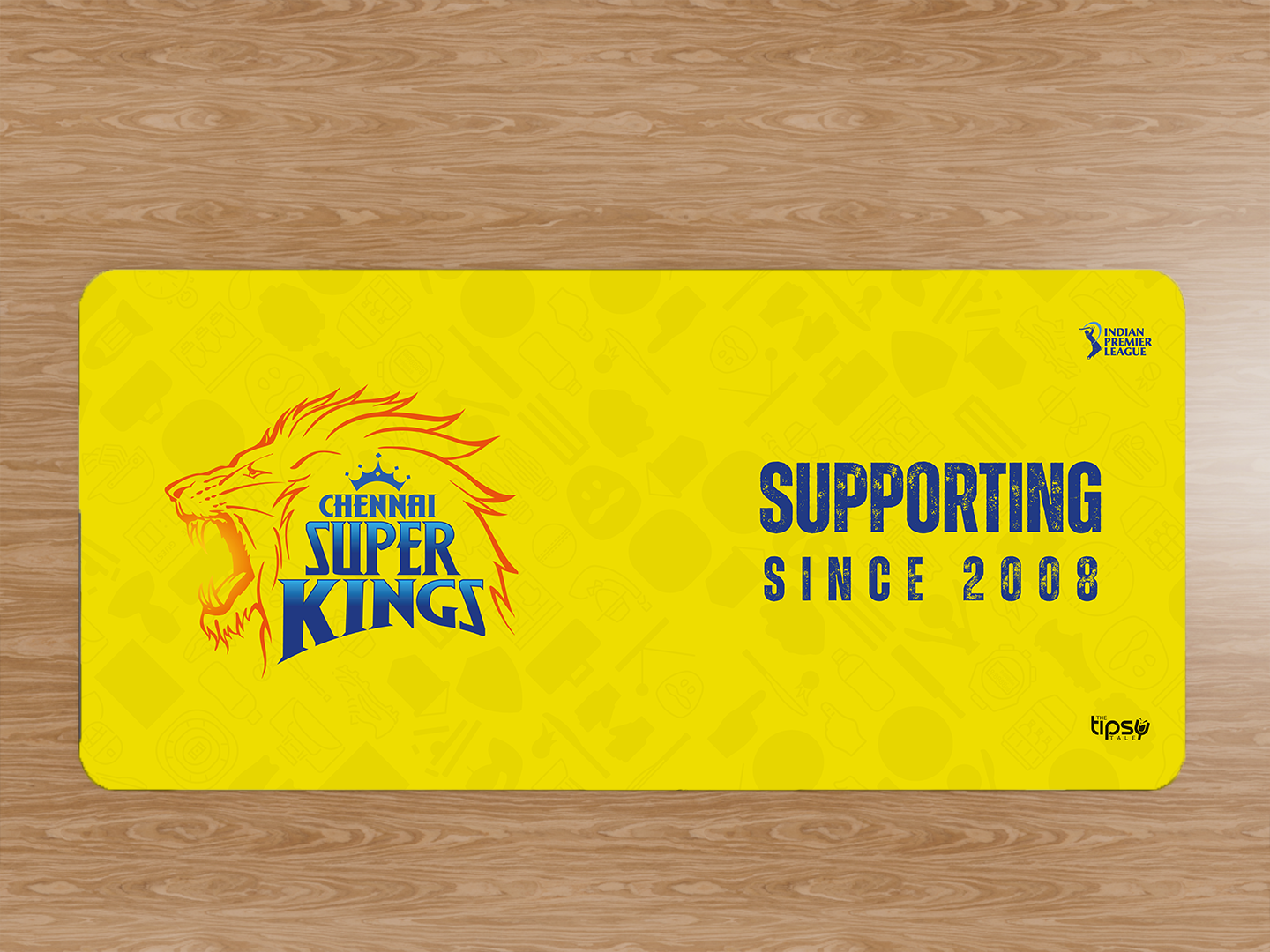 "CSK FANBASE" Gaming Mousepad- Elevate Your Gaming Experience