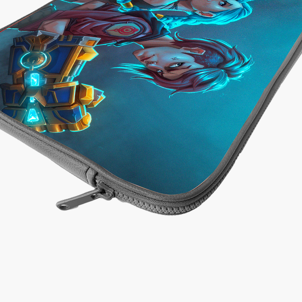 " JINX VI COMBO - FAN ART" -Laptop Sleeves:Bold Modern Design for Every Size