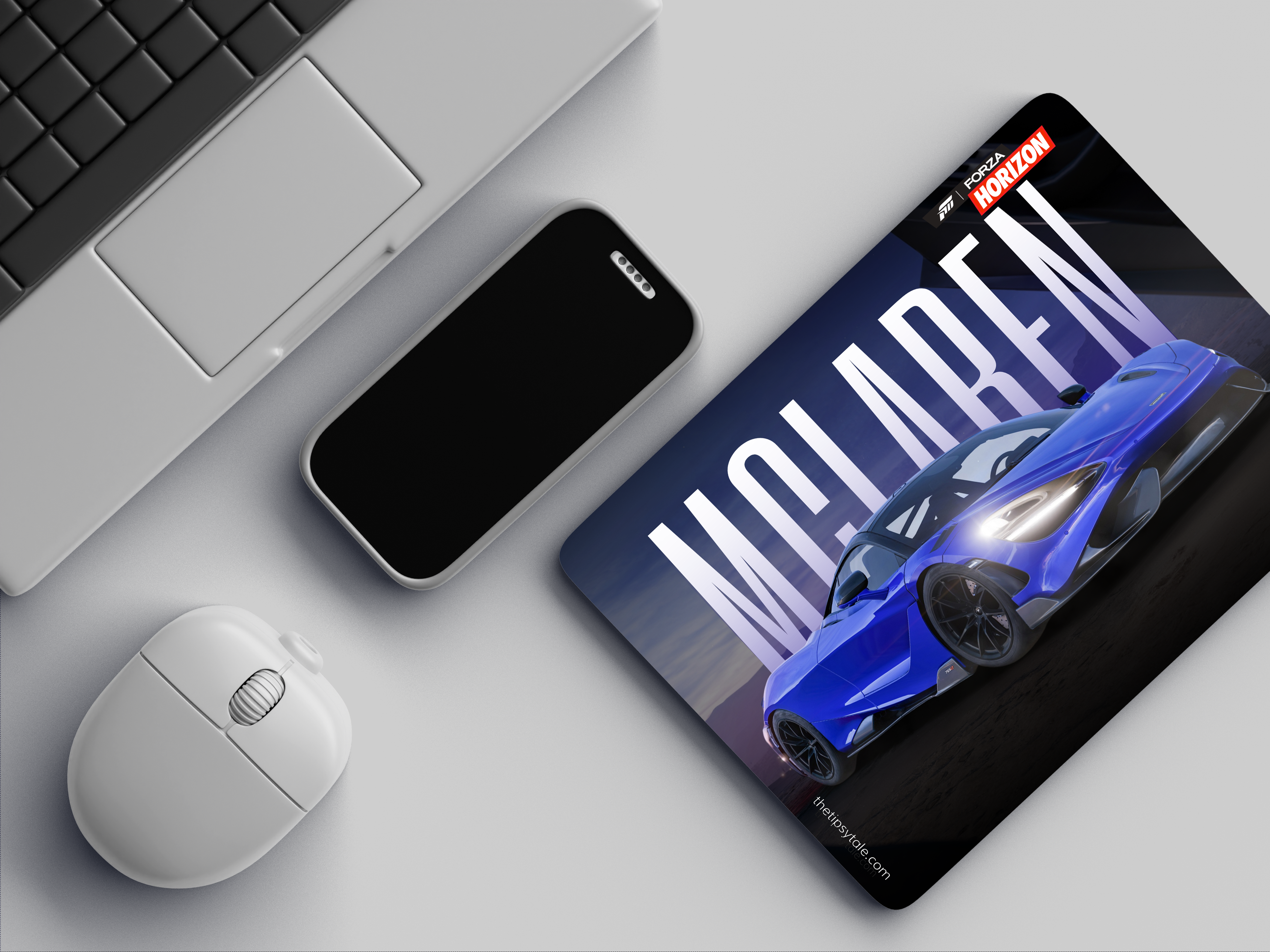 "MCLAREN- FORZA HORIZON" Mousepad Enhance Your Workspace with Style