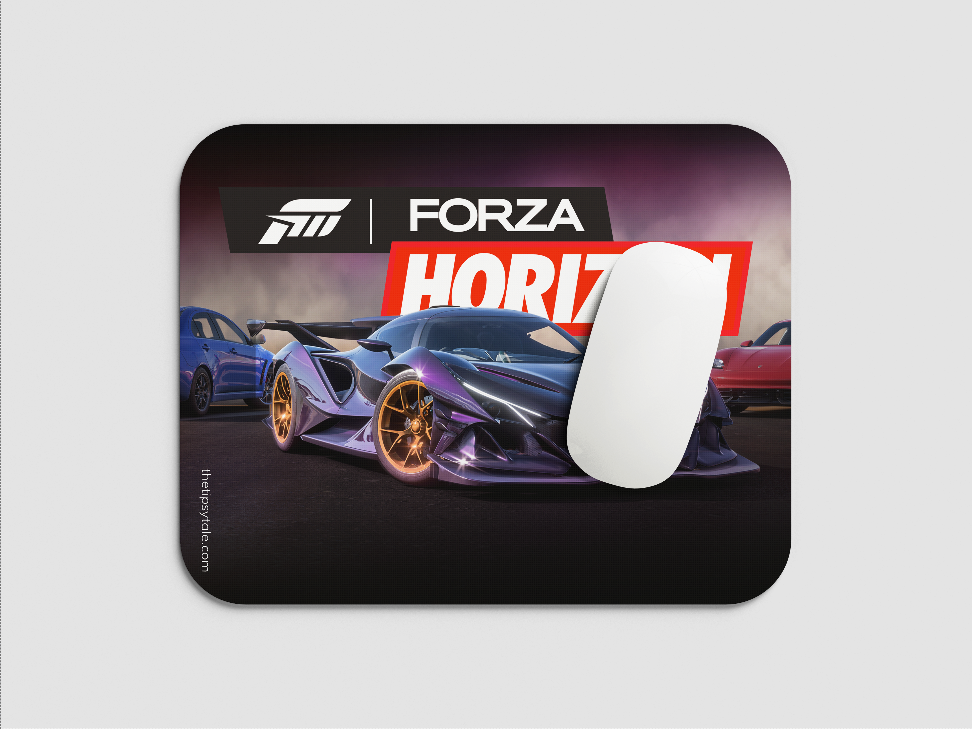 "F1 Forza Horizon-Video game" Mousepad Enhance Your Workspace with Style