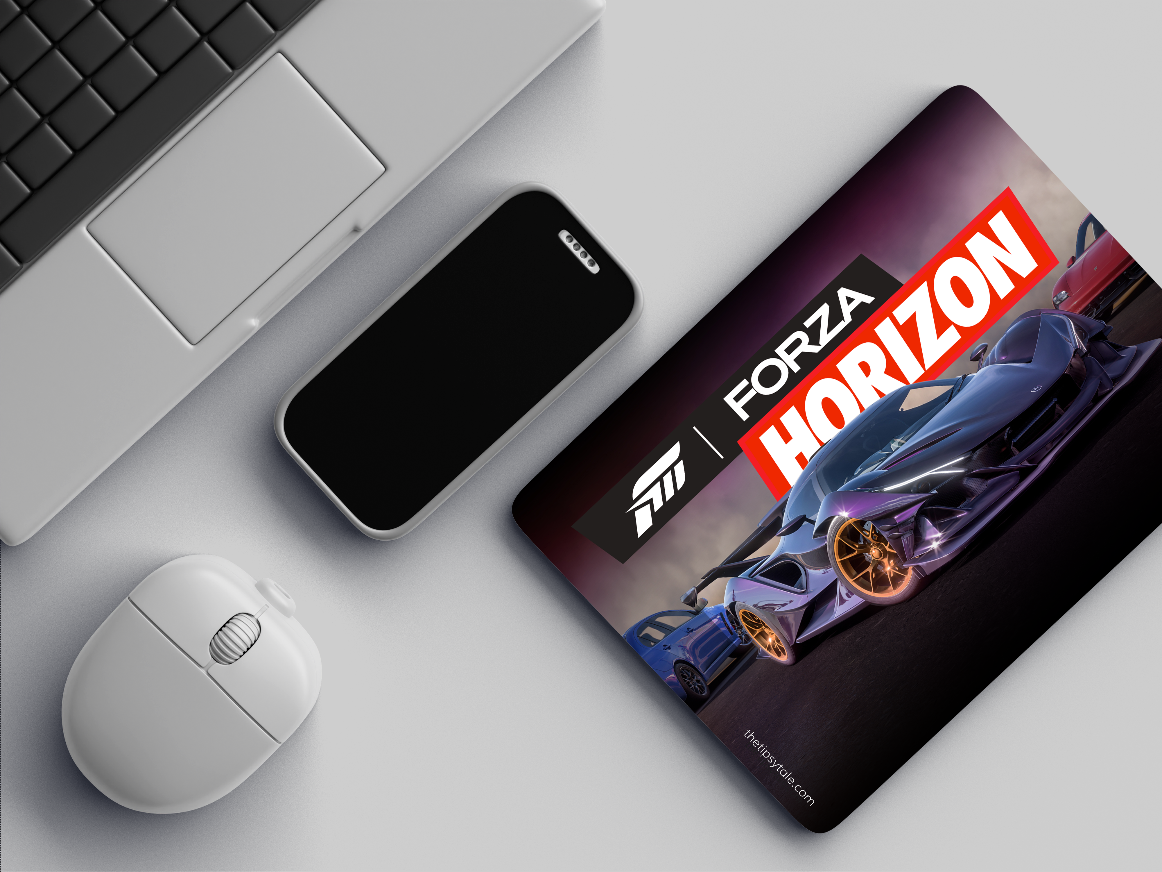 "F1 Forza Horizon-Video game" Mousepad Enhance Your Workspace with Style