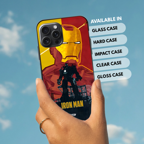 "Ironman - Marvel" -Mobile Covers Shock Resistant, Slim & Stylish Cases