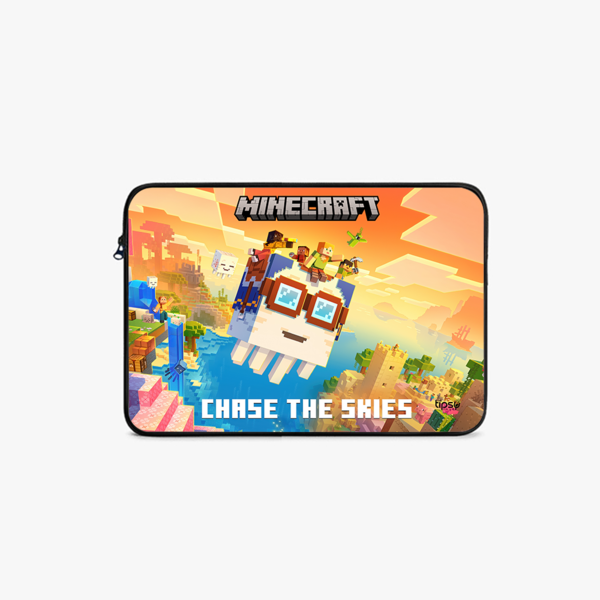 "MINECRAFT - CHASE THE SKIES " -Laptop Sleeves:Bold Modern Design for Every Size