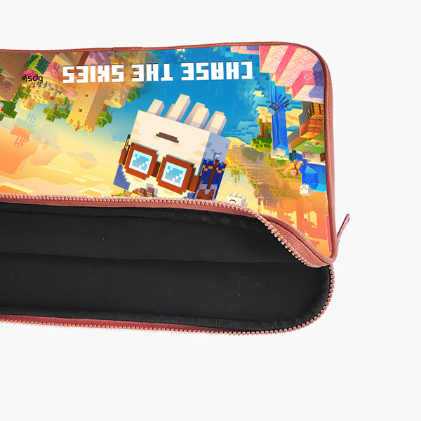 "MINECRAFT - CHASE THE SKIES " -Laptop Sleeves:Bold Modern Design for Every Size