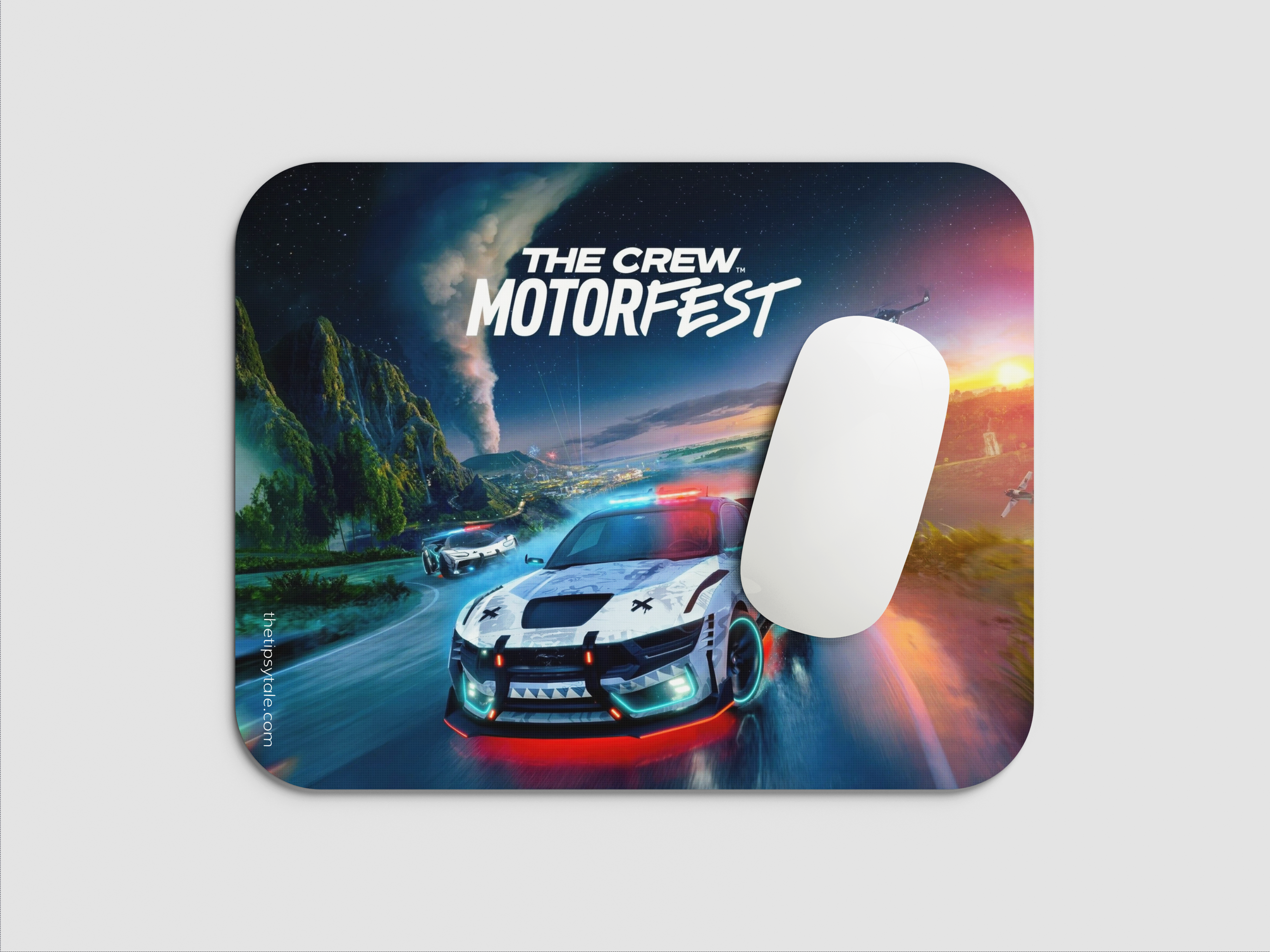 "THE CREW MOTORFEST" Mousepad Enhance Your Workspace with Style