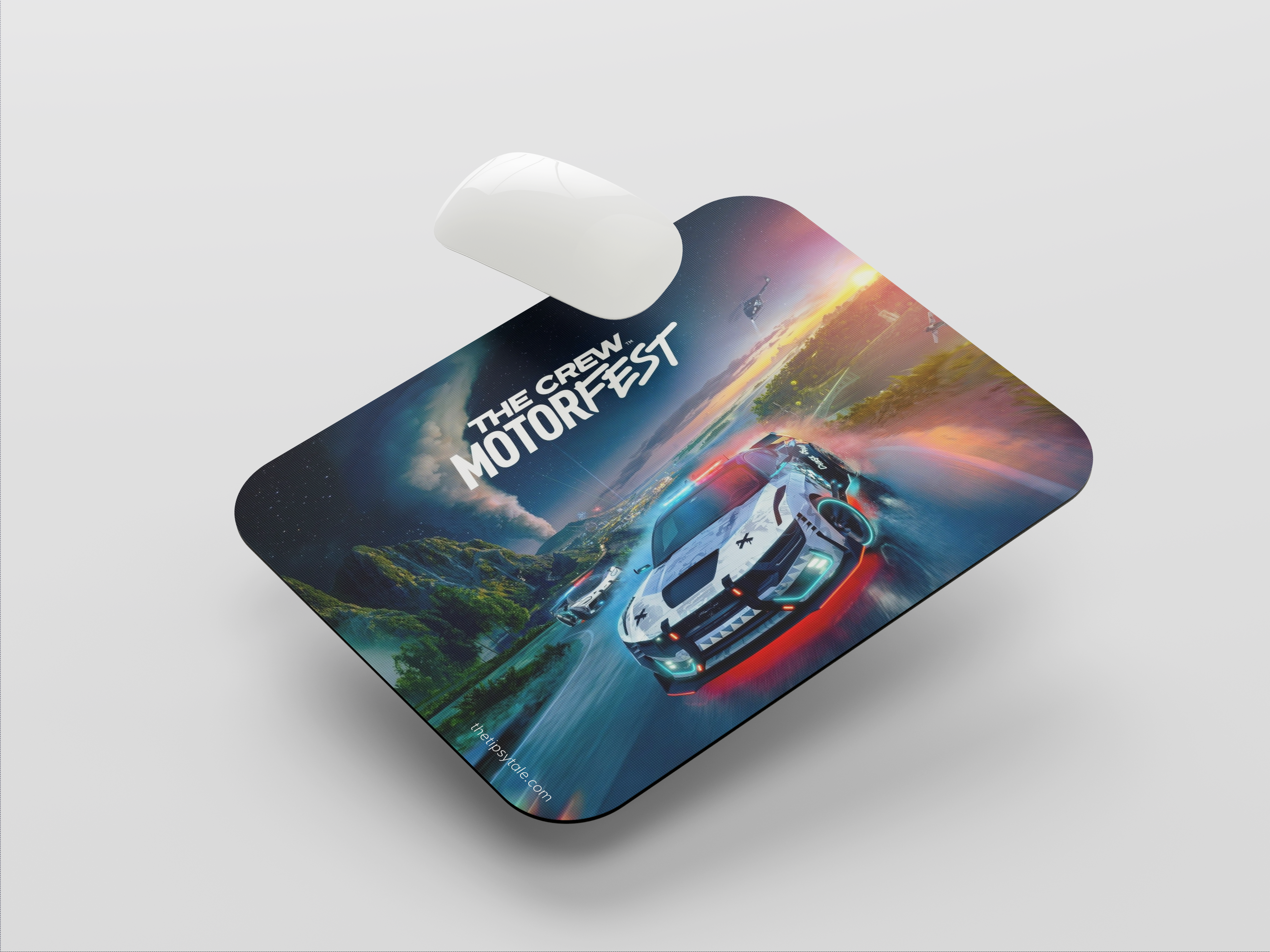 "THE CREW MOTORFEST" Mousepad Enhance Your Workspace with Style