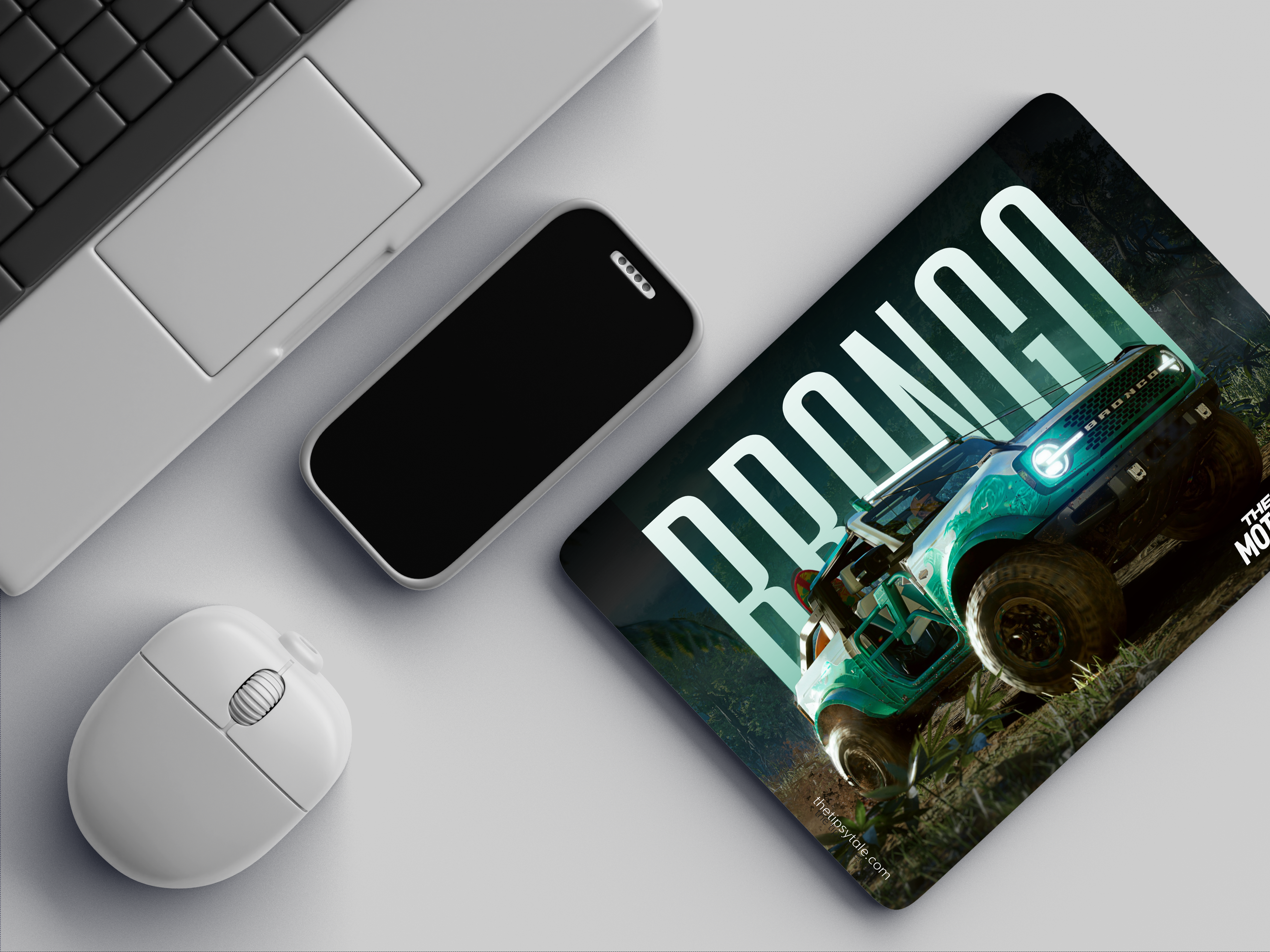 "THE CREW MOTORFEST BRONGO" Mousepad Enhance Your Workspace with Style