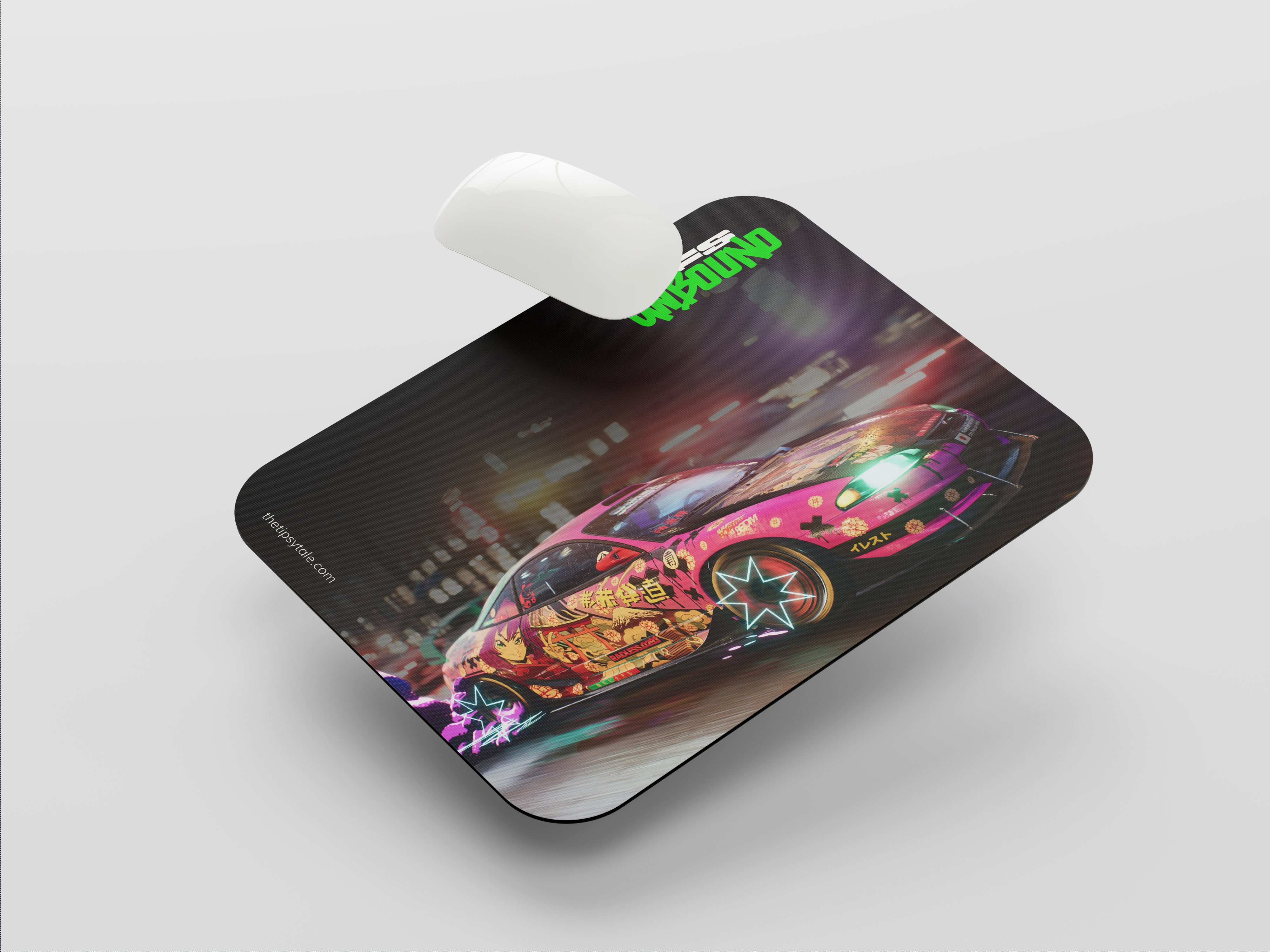 "NFS UNBOUND" Mousepad Enhance Your Workspace with Style