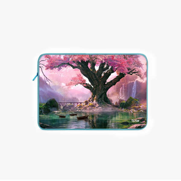 " SURREAL CHERRY" -Laptop Sleeves:Bold Modern Design for Every Size