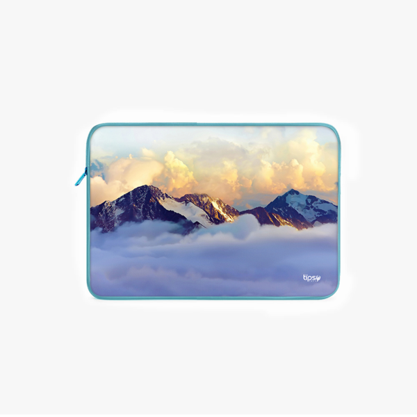 "ALPS SNOW MOUNTAIN" -Laptop Sleeves:Bold Modern Design for Every Size