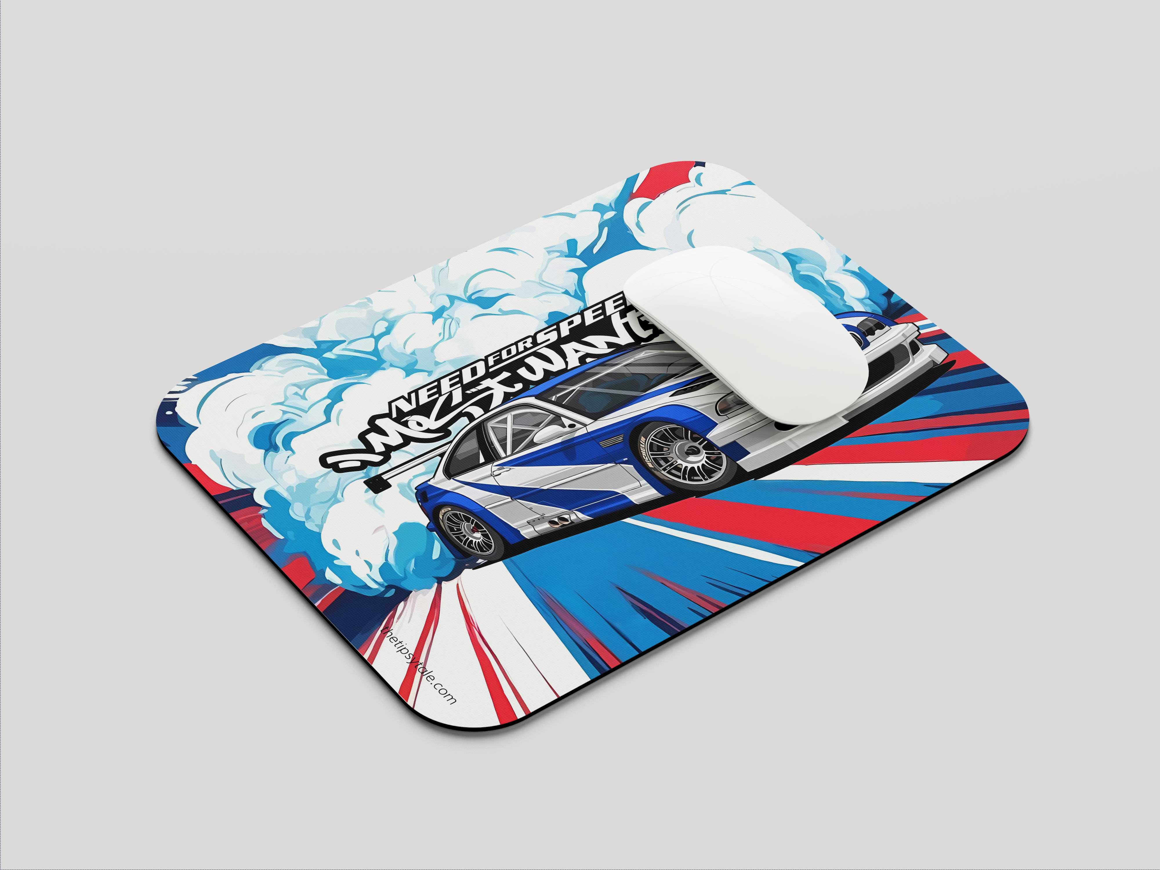 "NEED FOR SPEED- MOST WANTED -BMW" Mousepad Enhance Your Workspace with Style