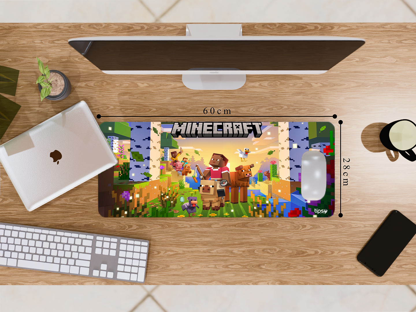 "MINECRAFT:  SANDBOX GAME" Gaming Mousepad- Elevate Your Gaming Experience