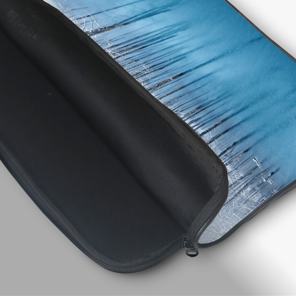 "FREEZED TREES" -Laptop Sleeves:Bold Modern Design for Every Size