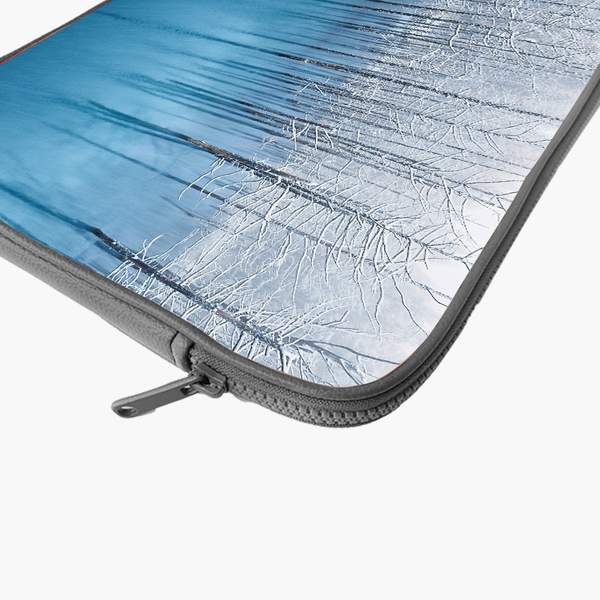 "FREEZED TREES" -Laptop Sleeves:Bold Modern Design for Every Size
