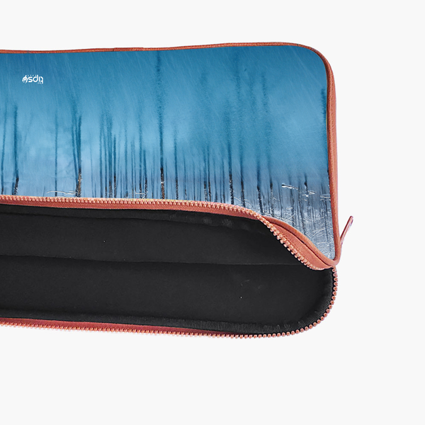 "FREEZED TREES" -Laptop Sleeves:Bold Modern Design for Every Size