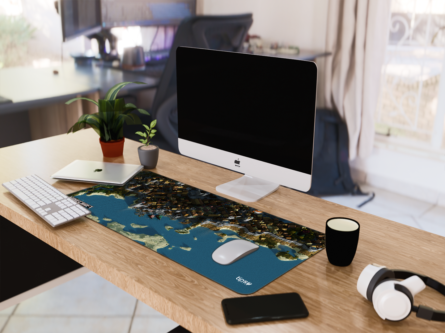 "MINECRAFT: VILLAGE ZONE" Gaming Mousepad- Elevate Your Gaming Experience