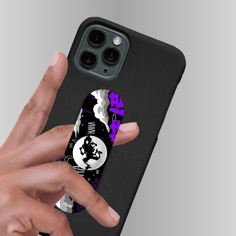 "Monkey d luffy" Phone Grip Slider Anti-Slip Stand and Holder