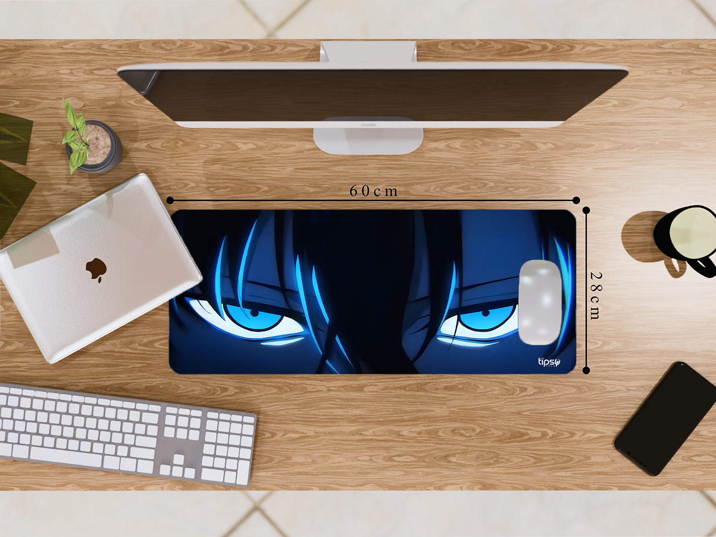 "SUNG JINWOO : SOLO LEVELING ANIME" Gaming Mousepad- Elevate Your Gaming Experience