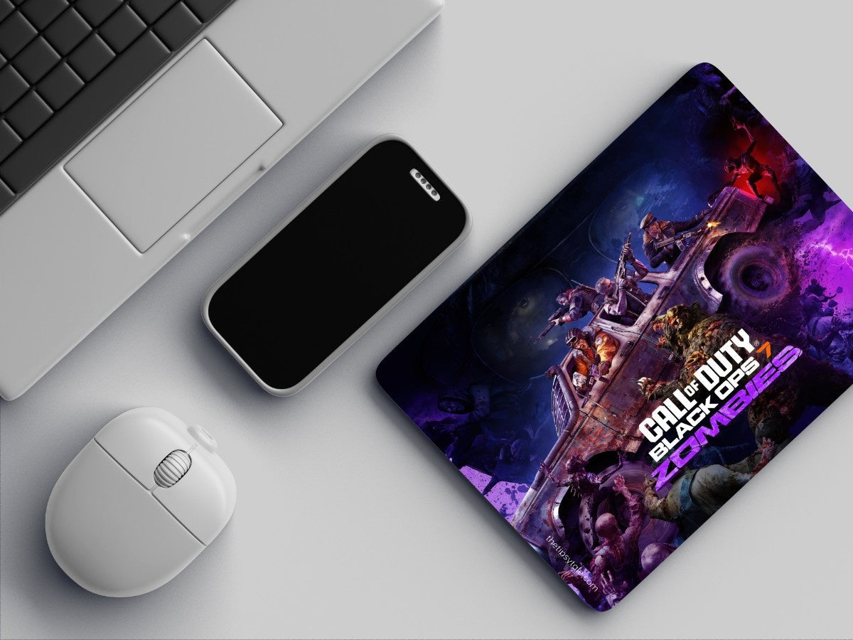 "CALL OF DUTY BLACK OPS 7 ZOMBIES" Mousepad Enhance Your Workspace with Style