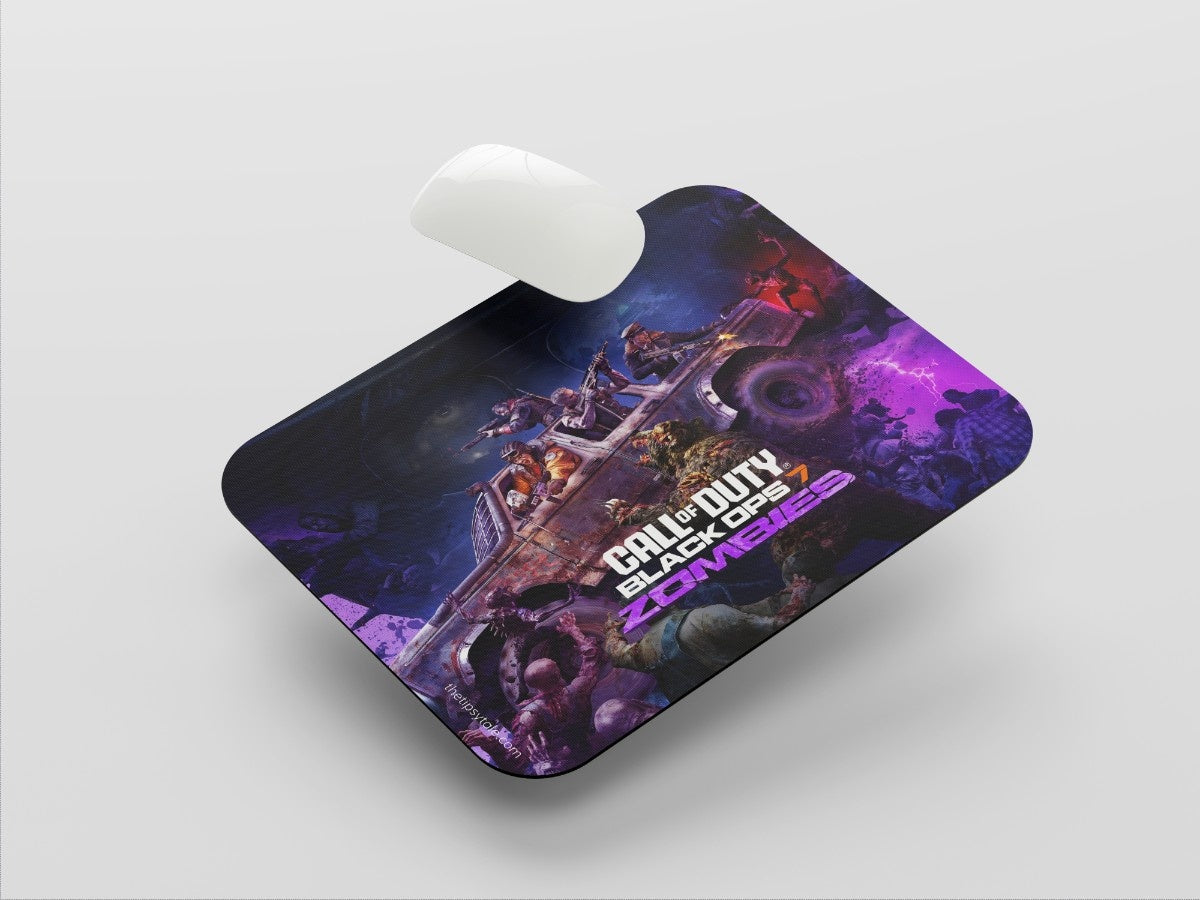 "CALL OF DUTY BLACK OPS 7 ZOMBIES" Mousepad Enhance Your Workspace with Style