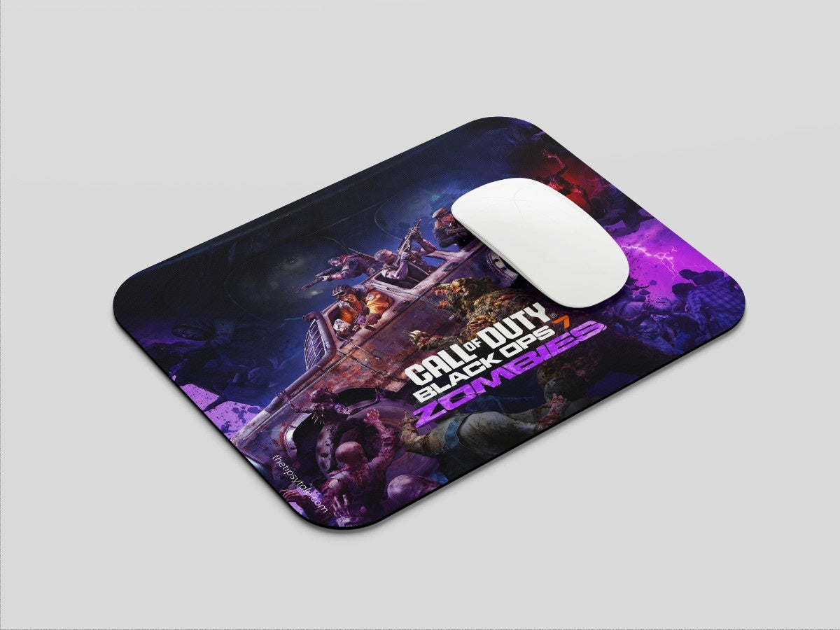 "CALL OF DUTY BLACK OPS 7 ZOMBIES" Mousepad Enhance Your Workspace with Style