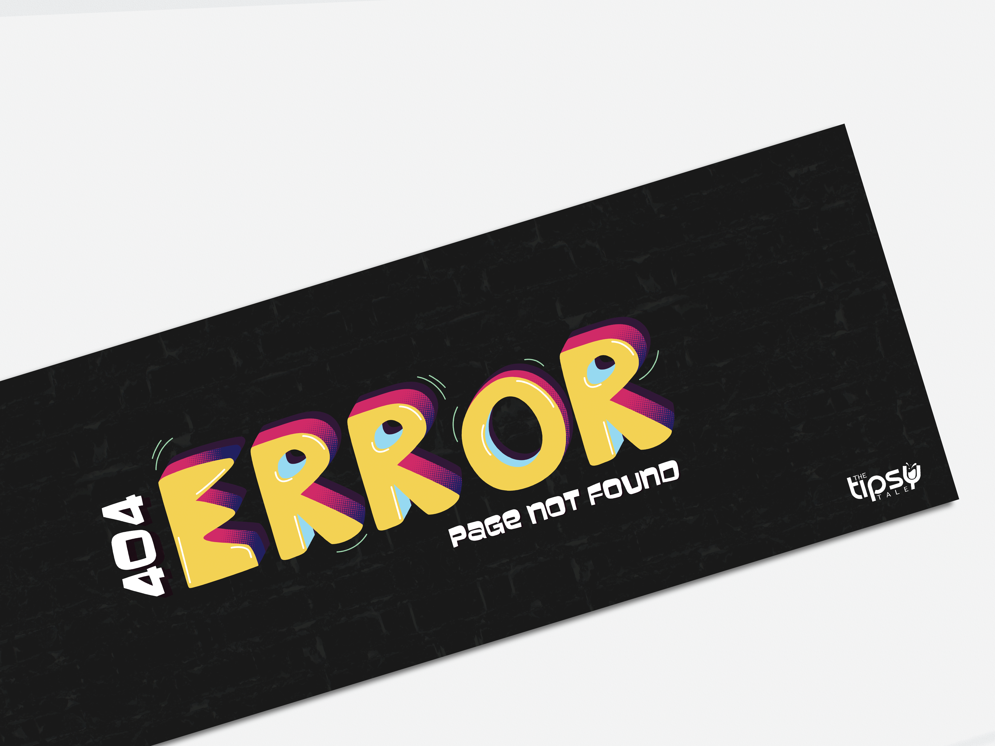 "404 Error" Gaming Mousepad- Elevate Your Gaming Experience