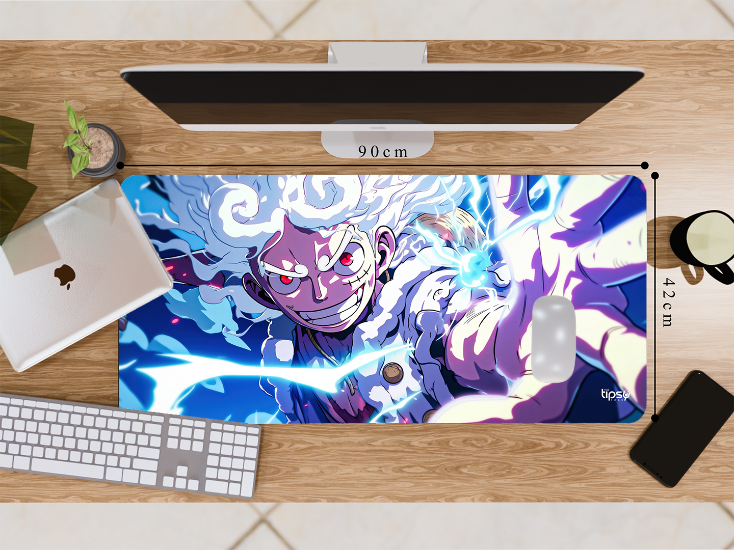 "LUFFY : ONE PIECE ANIME" Gaming Mousepad- Elevate Your Gaming Experience