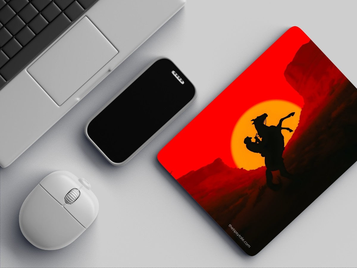 "ARTHUR MORGAN - BOADICEA- RDR" Mousepad Enhance Your Workspace with Style