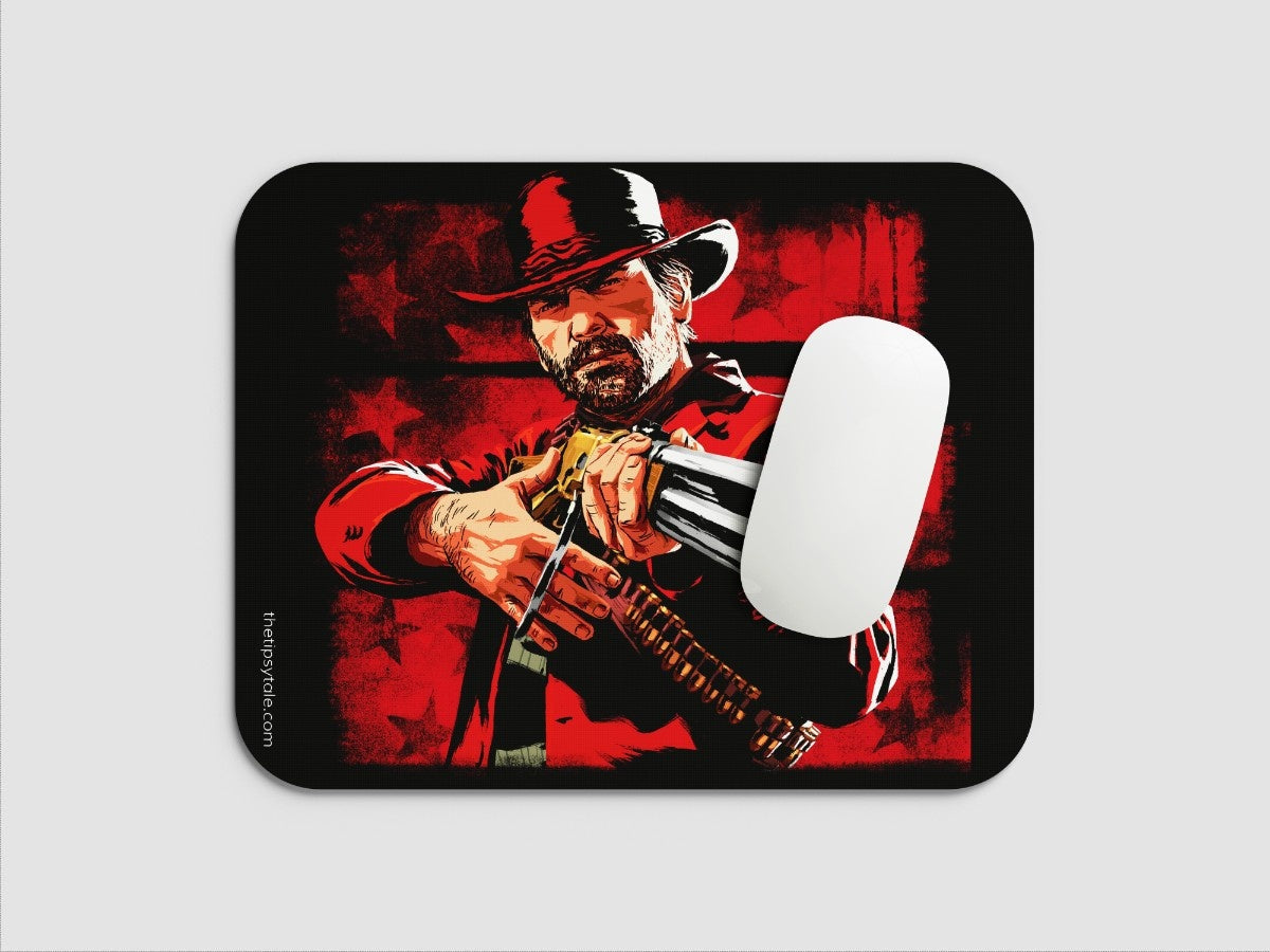 "RED DEAD REDEMPTION 2" Mousepad Enhance Your Workspace with Style