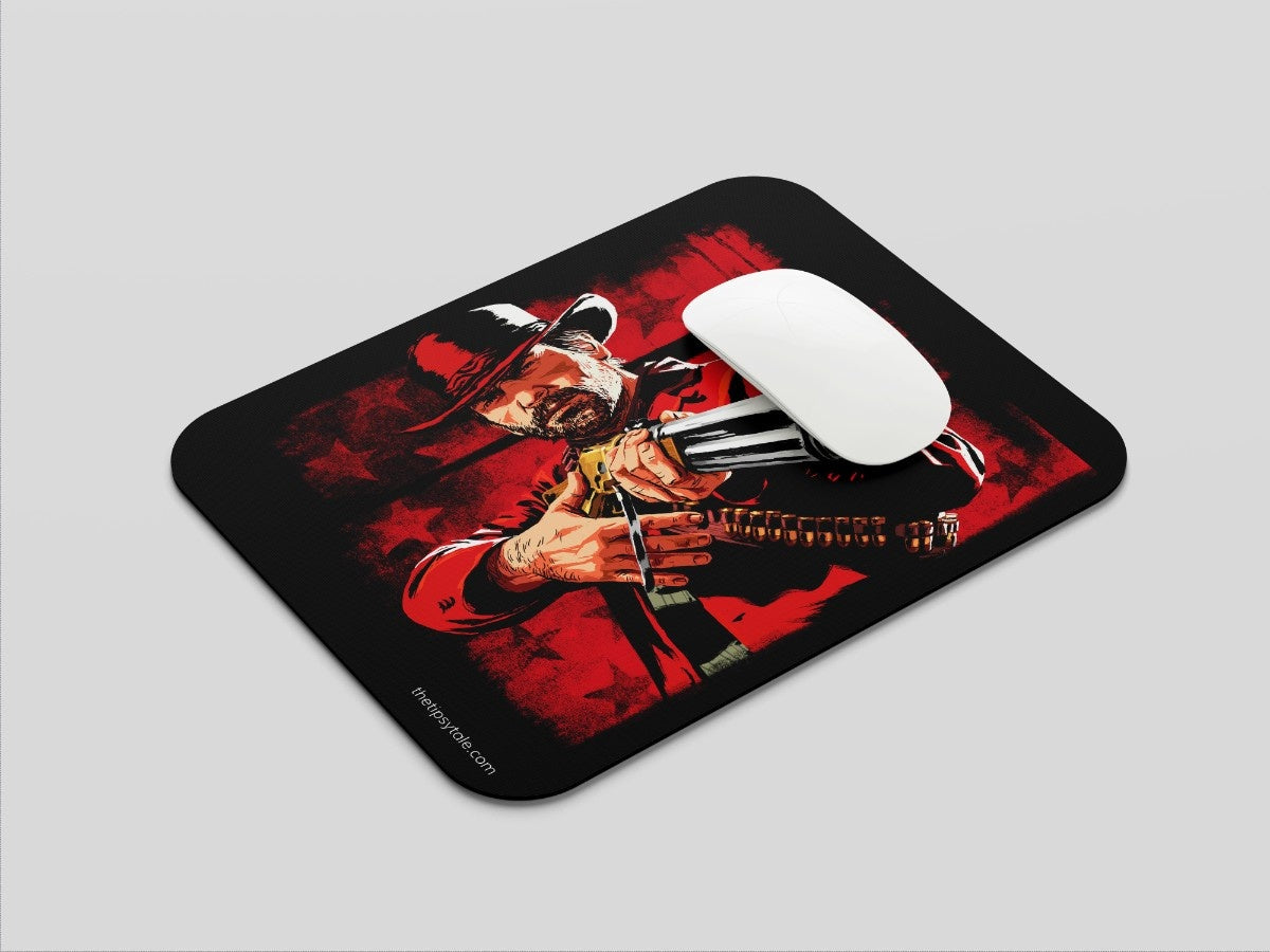 "RED DEAD REDEMPTION 2" Mousepad Enhance Your Workspace with Style