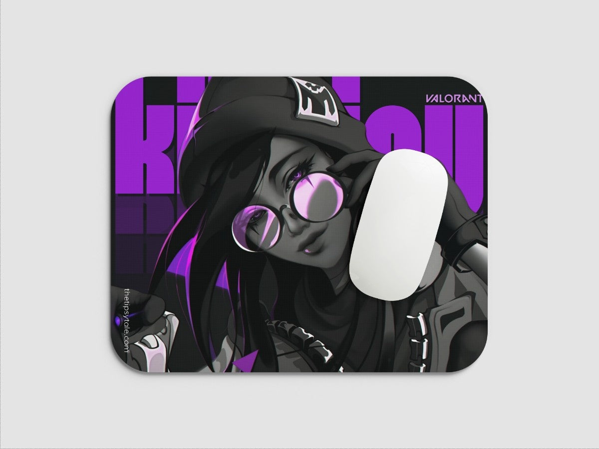 "KILLJOY- VALORANT" Mousepad Enhance Your Workspace with Style