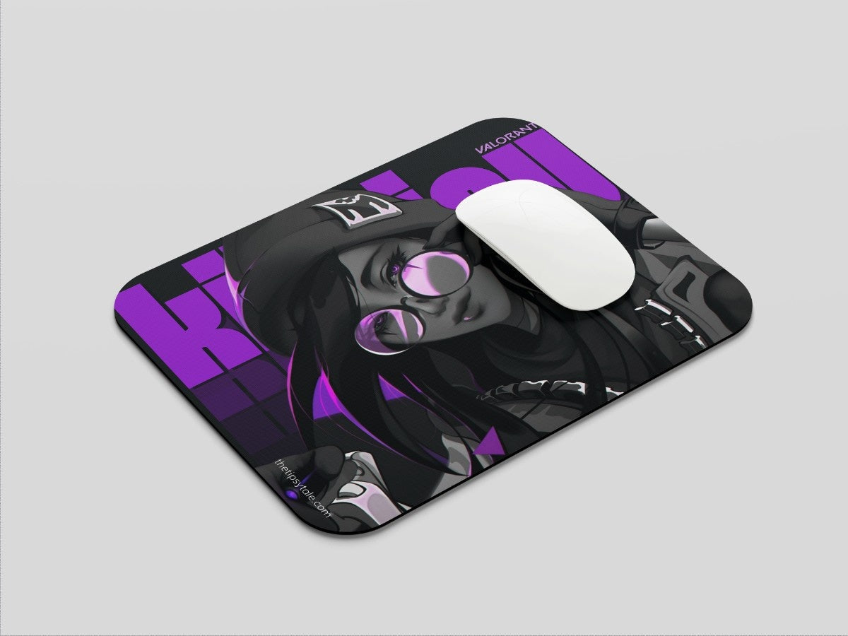 "KILLJOY- VALORANT" Mousepad Enhance Your Workspace with Style