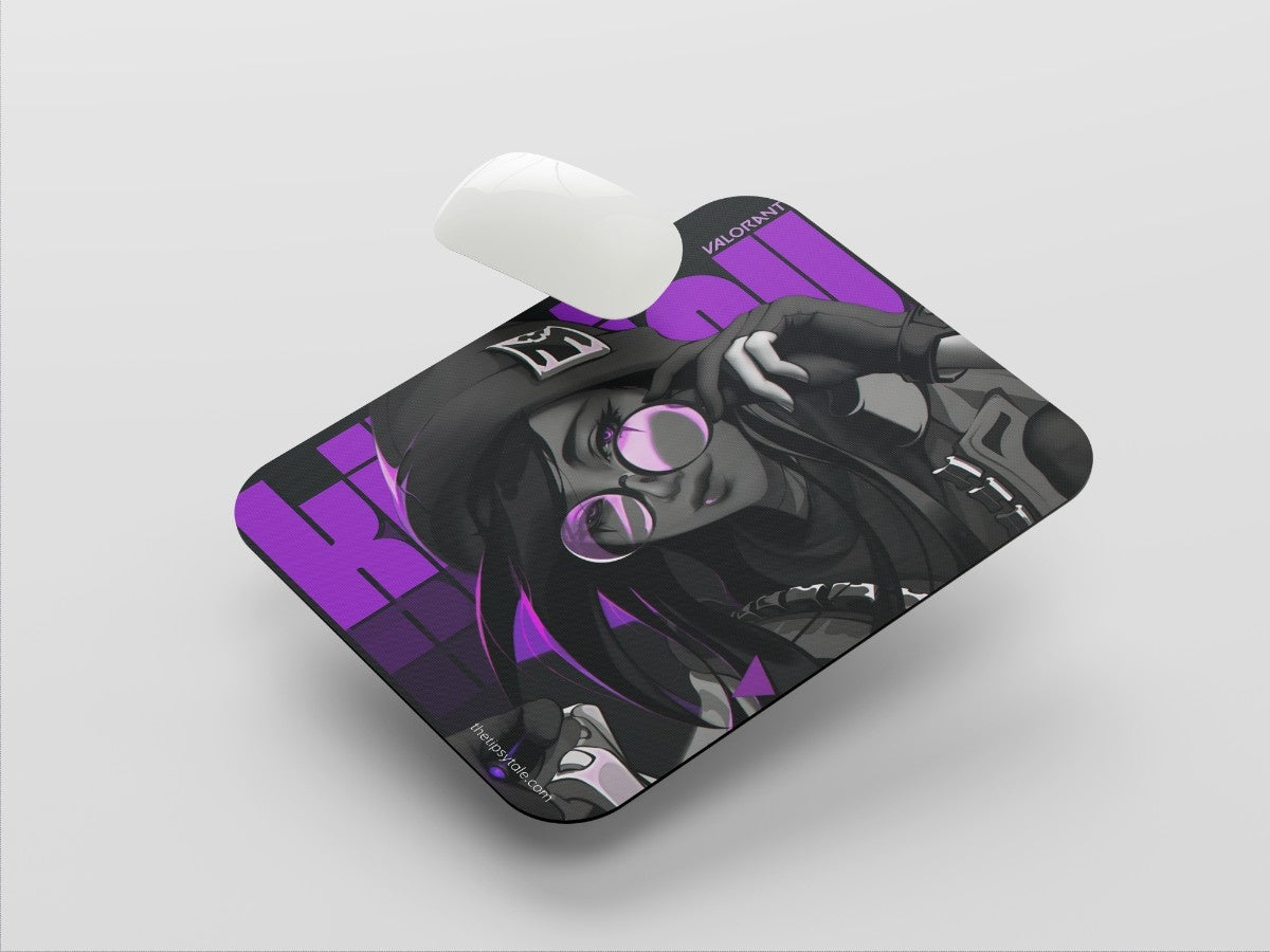 "KILLJOY- VALORANT" Mousepad Enhance Your Workspace with Style