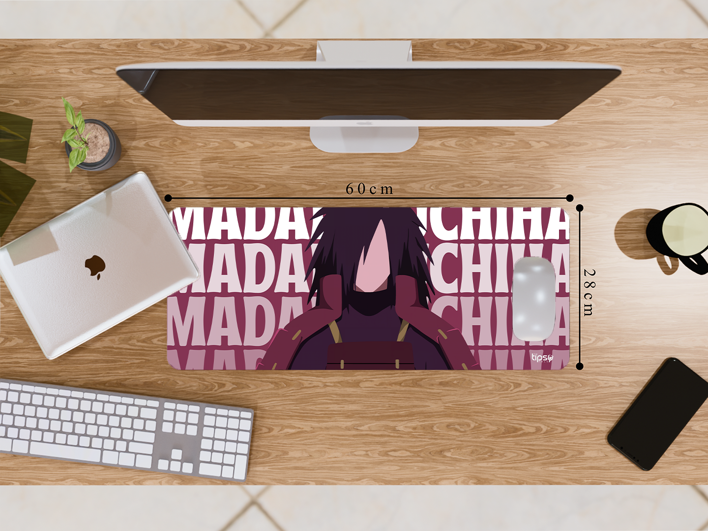 "MADARA UCHIHA - NARUTO ANIME" Gaming Mousepad- Elevate Your Gaming Experience