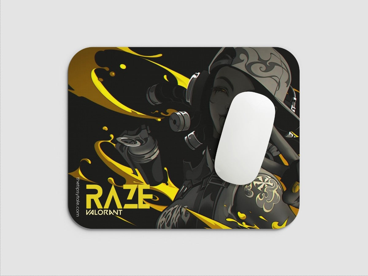 "RAZE- VALORANT" Mousepad Enhance Your Workspace with Style