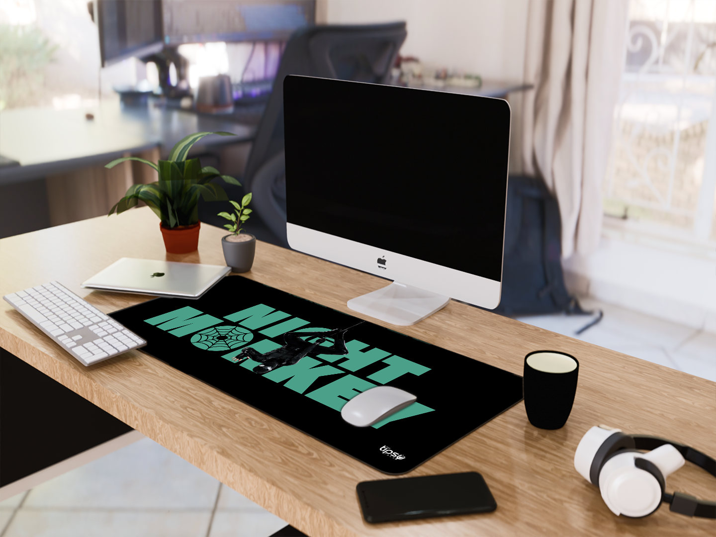 "NIGHT MONKEY - SPIDERMAN  FAR FROM HOME" Gaming Mousepad- Elevate Your Gaming Experience