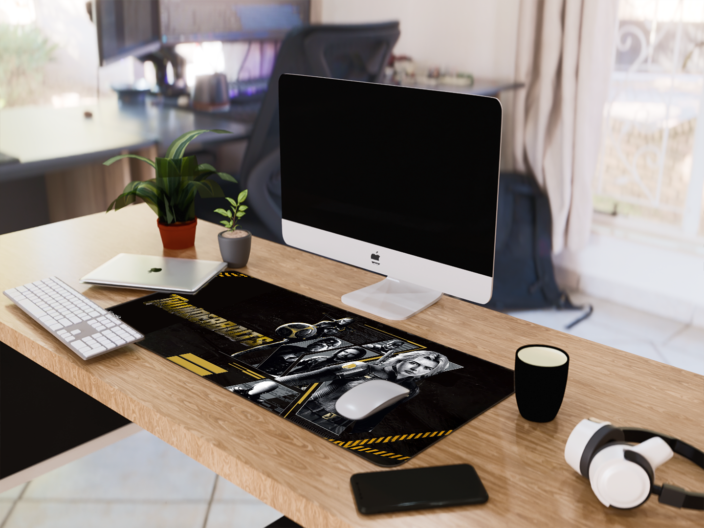 "THUNDERBOLTS: AMERICAN SUPERHERO" Gaming Mousepad- Elevate Your Gaming Experience