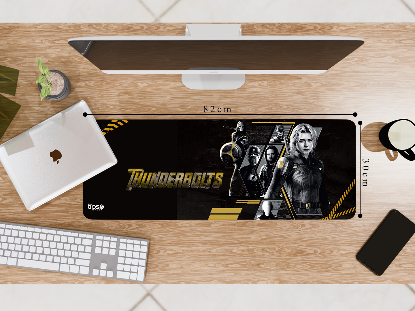 "THUNDERBOLTS: AMERICAN SUPERHERO" Gaming Mousepad- Elevate Your Gaming Experience