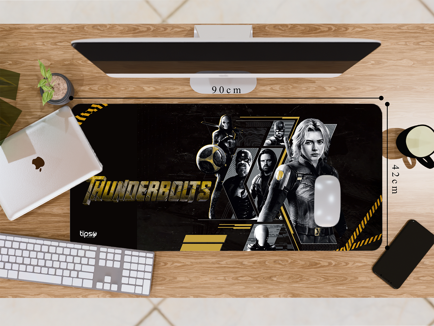 "THUNDERBOLTS: AMERICAN SUPERHERO" Gaming Mousepad- Elevate Your Gaming Experience