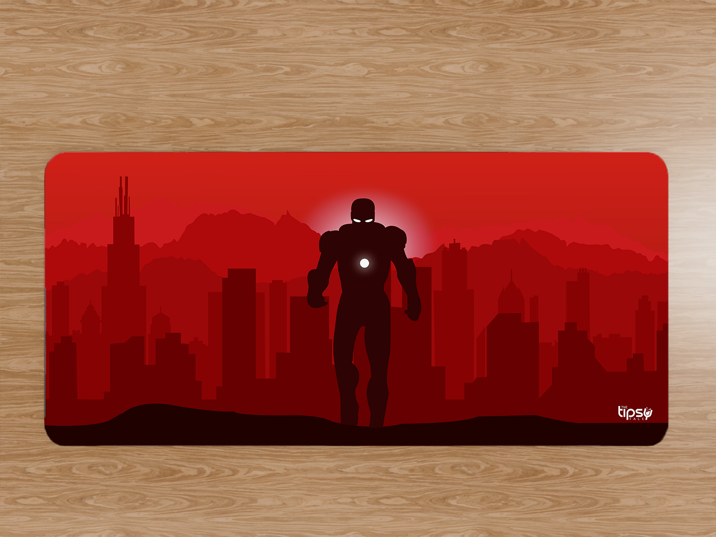 "RDJ: IRON MAN IN SUIT" Gaming Mousepad- Elevate Your Gaming Experience