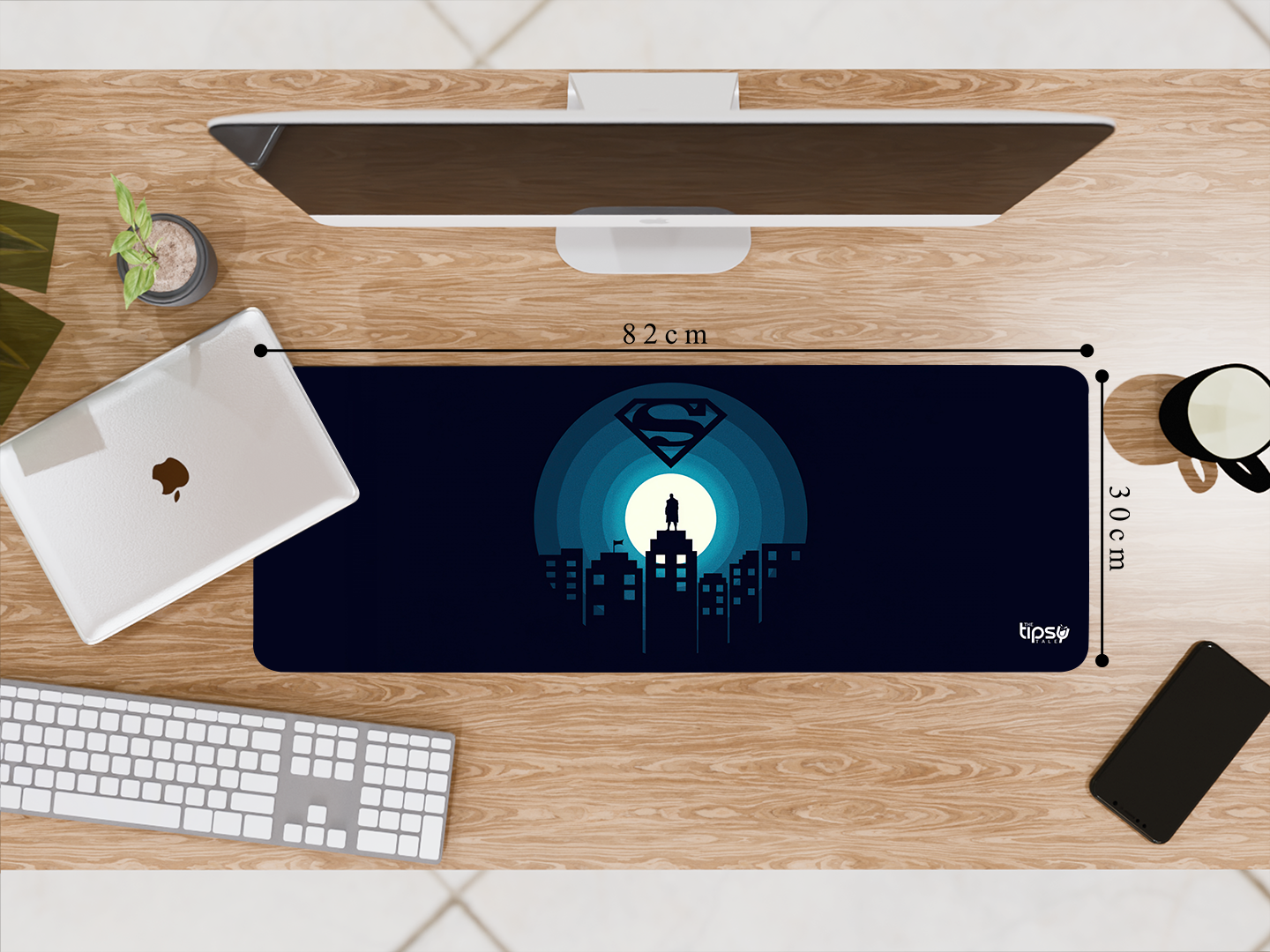"SUPERMAN: METROPOLIS" Gaming Mousepad- Elevate Your Gaming Experience