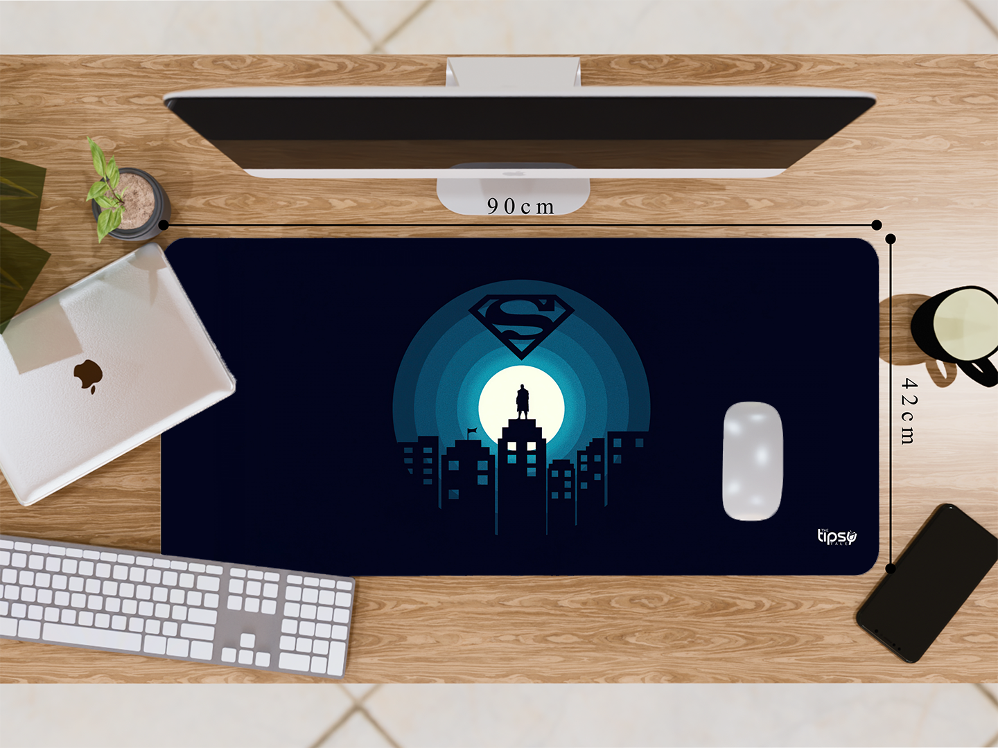 "SUPERMAN: METROPOLIS" Gaming Mousepad- Elevate Your Gaming Experience